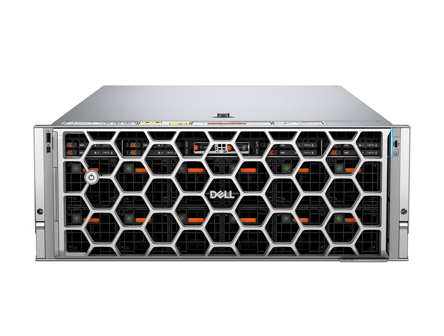 Dell XE7740 Rack Server with Two Intel® Xeon® 6 series processors