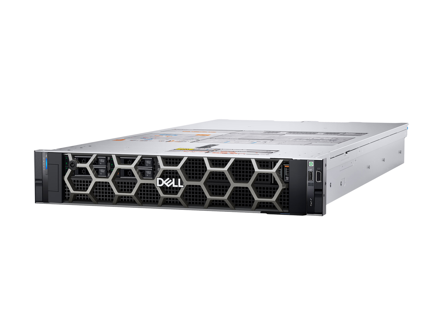 Dell PowerEdge XE9640 Rack Server with 4 NVIDIA® H100® GPU's