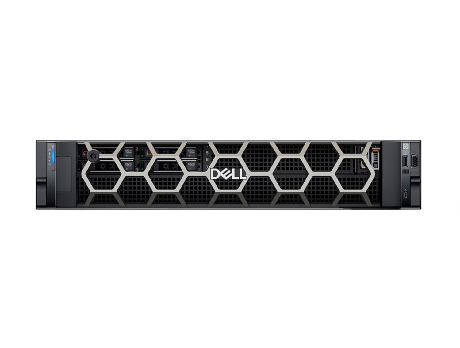 Dell PowerEdge XE9640 Rack Server with 4 AMD Instinct MI300X accelerators