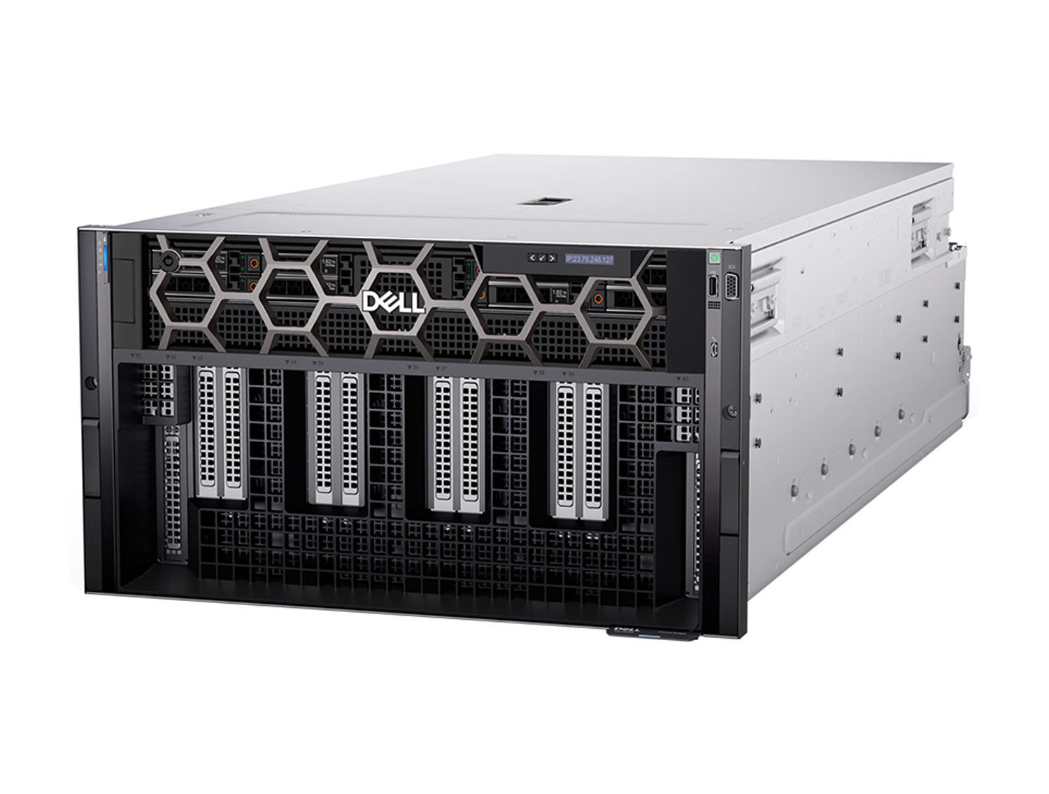 Dell PowerEdge XE9680 Rack AI Server with 8 NVIDIA HGX H100 80GB 700W SXM5 GPUs