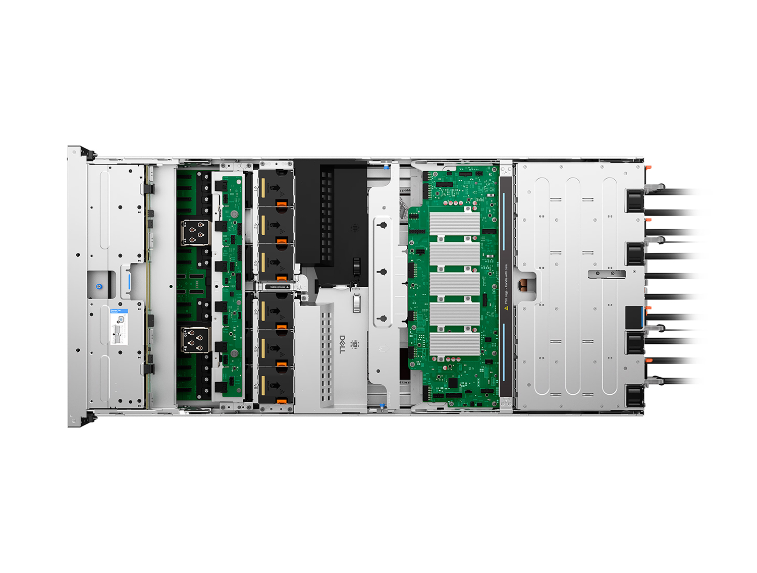 Dell PowerEdge XE9685L Rack Server with 2xAMD EPYC™ 9005 Series Processors