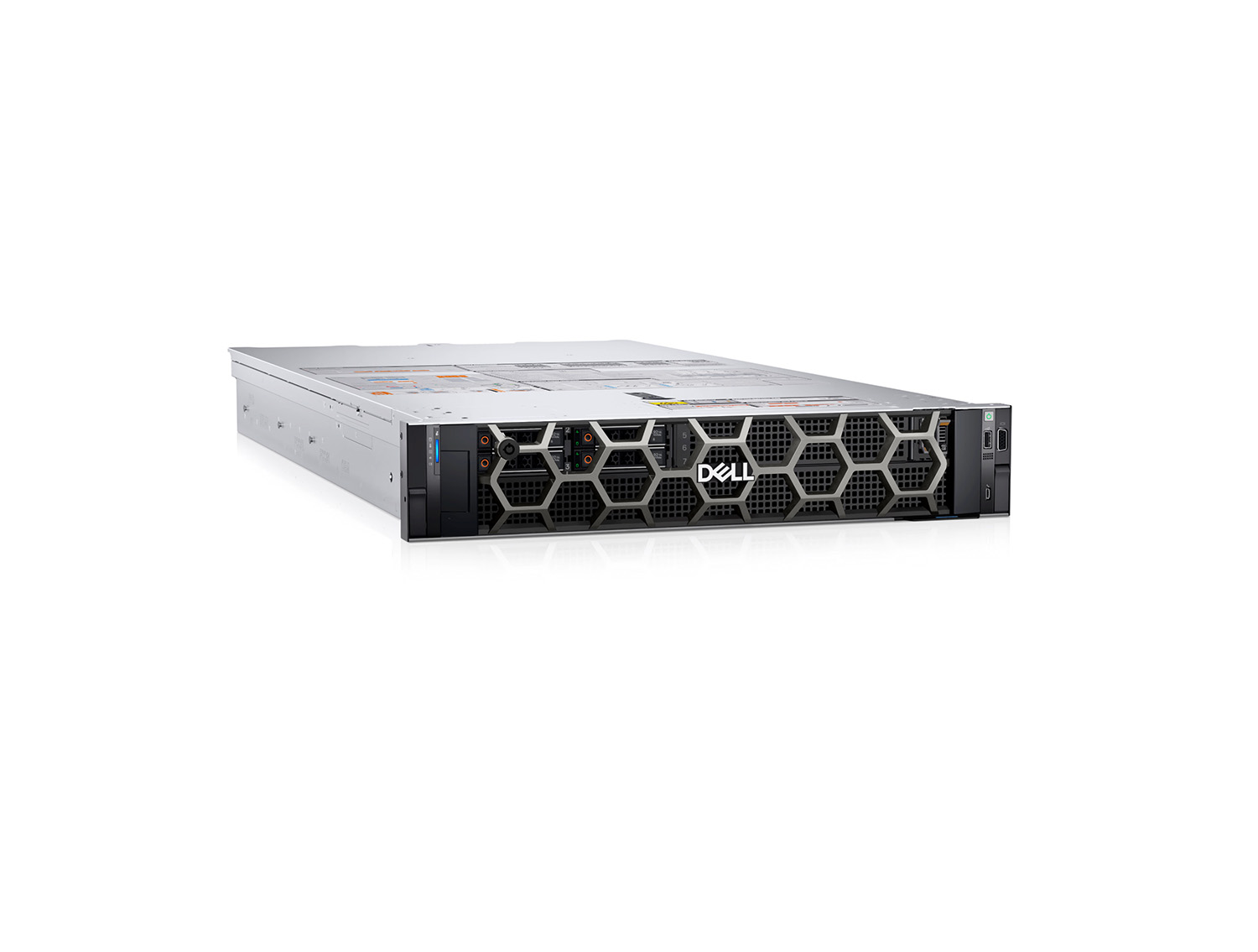 PowerEdge XE9640 Rack Server with 4 NVIDIA® H100® GPU's