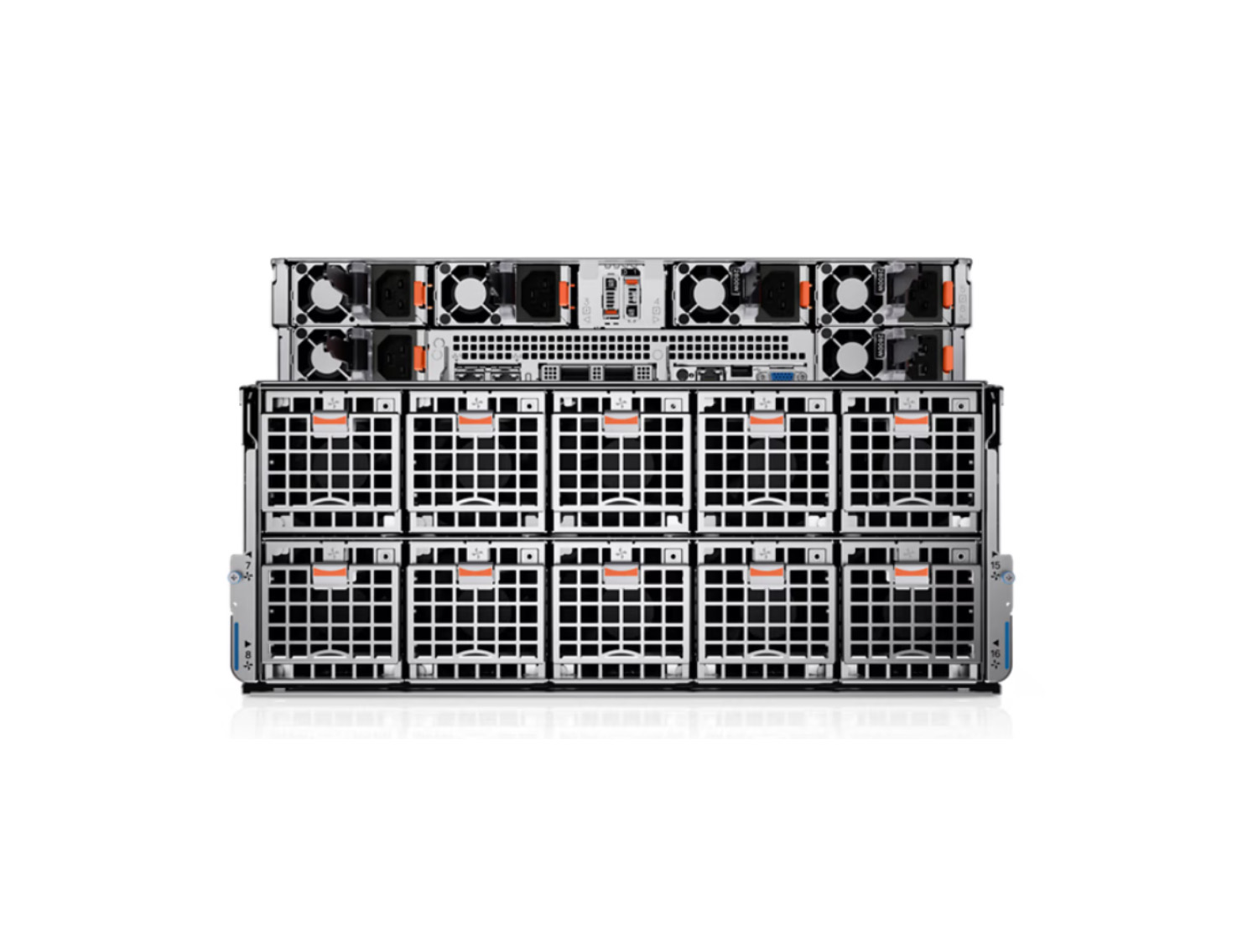 PowerEdge XE9680 Rack Server with 8 AMD Instinct MI300X accelerators