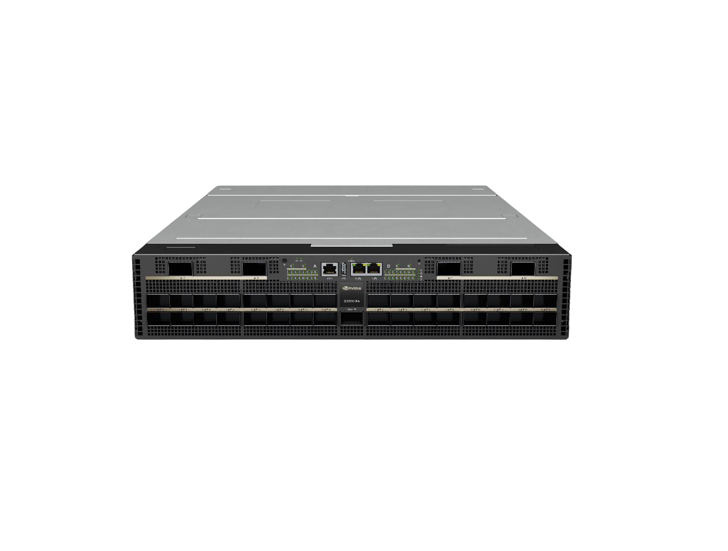 NVIDIA Quantum-X800 Q3200-RA InfiniBand Switch – 2U, Dual 36-Port 800Gb/s XDR, Air-Cooled, OSFP, UFM-Managed