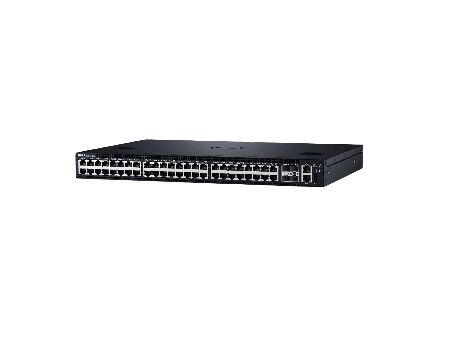 Dell PowerSwitch S3248T-ON 48-Port 1GbE RJ45 Switch with 4 SFP+ and 2 100GbE QSFP28 Uplinks