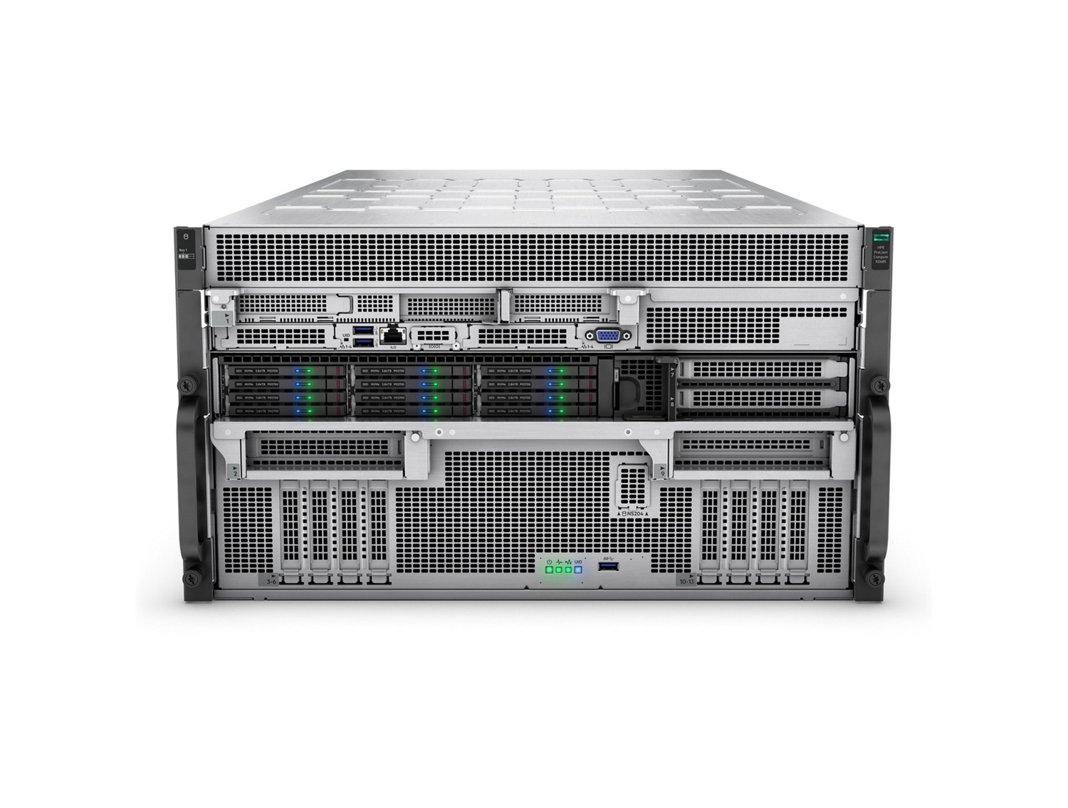HPE ProLiant Compute XD685 - 8x NVIDIA H200 GPUs Air Cooling Server 