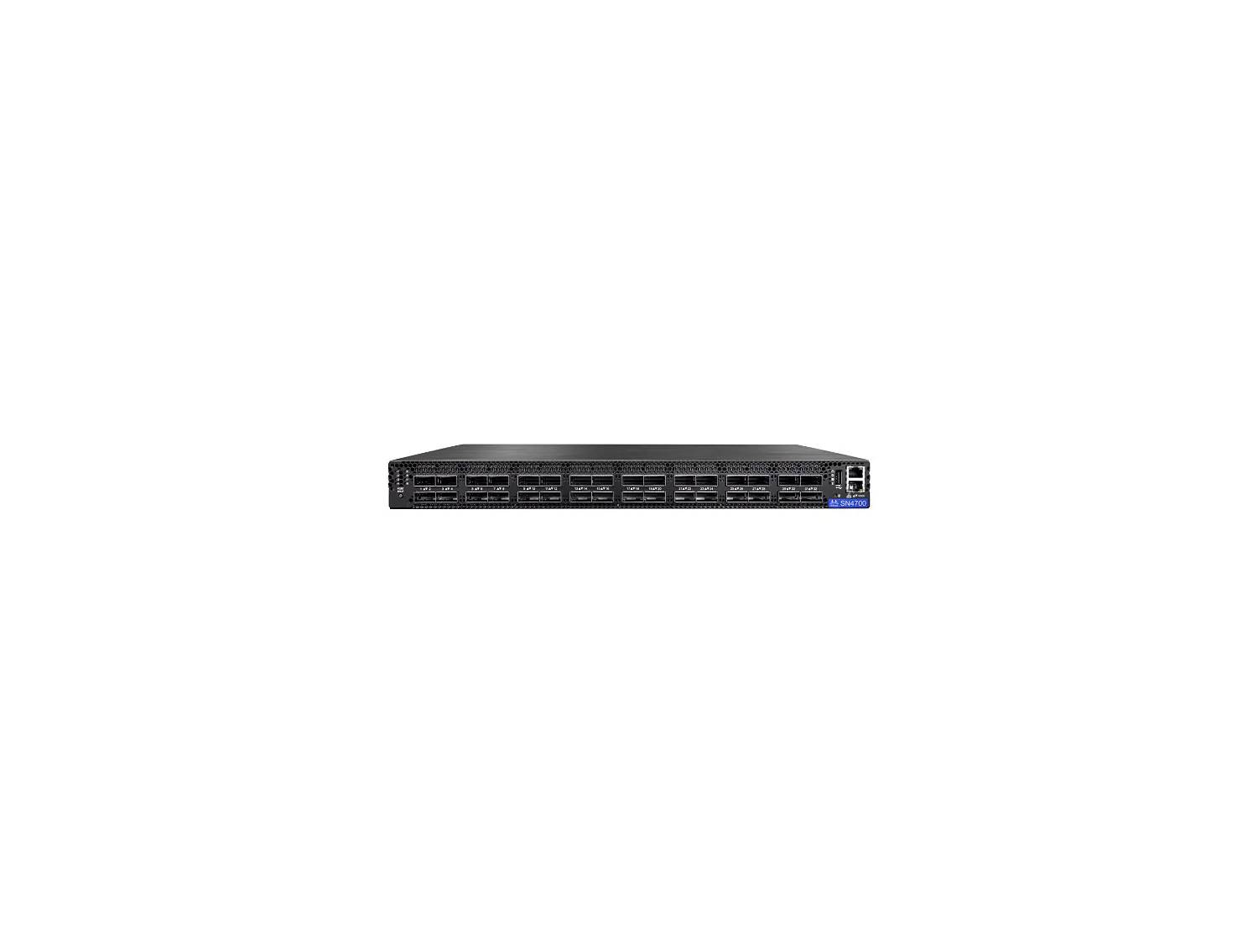 NVIDIA MSN4700-WS2FC Spectrum-3 based 400GbE 1U Open Ethernet Switch with Cumulus Linux, 32 QSFPDD ports