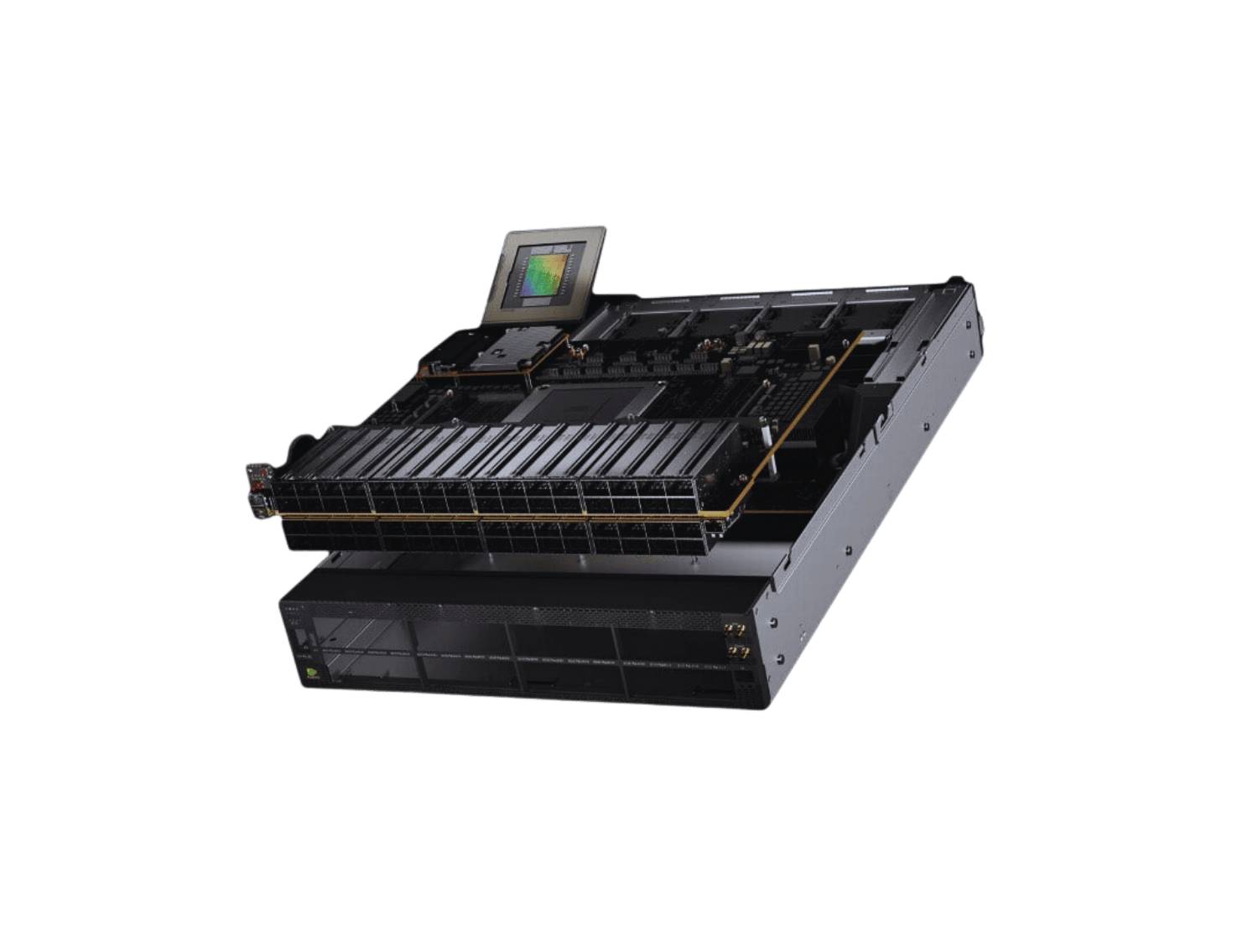 NVIDIA SN5400 Spectrum-4 based 400GbE 2U Open Ethernet switch with Cumulus Linux Authentication 64 QSFP56-DD ports and 2xSFP28 port