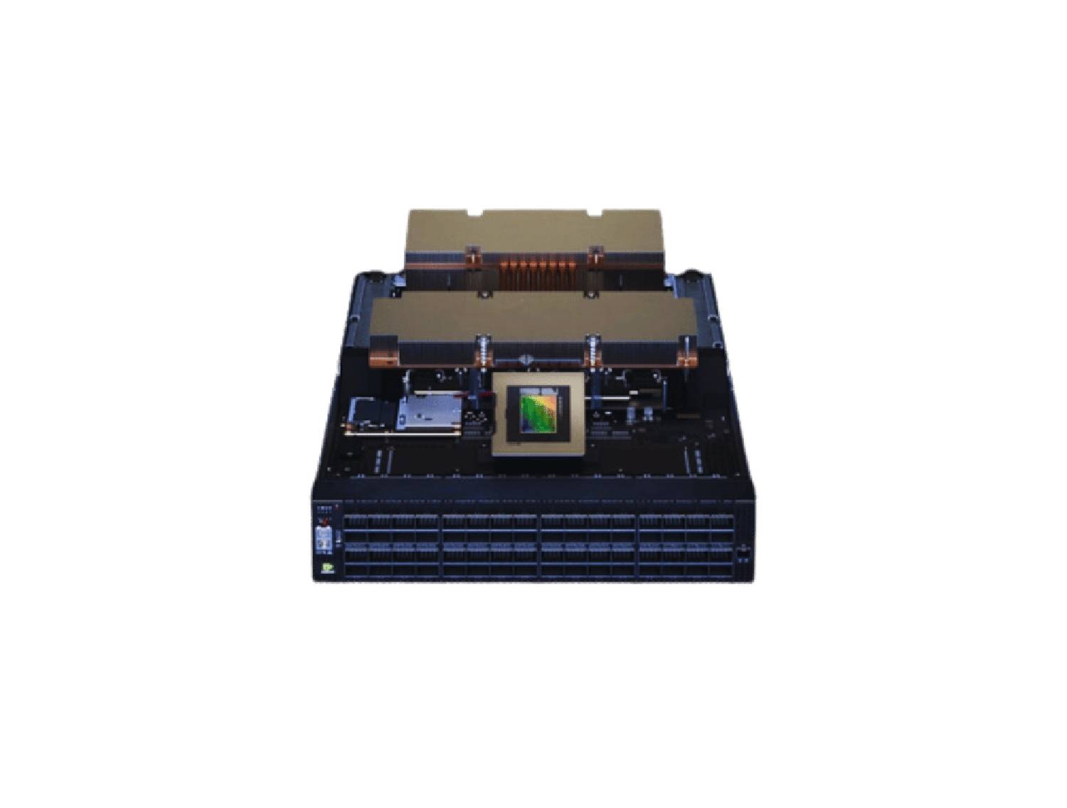 NVIDIA SN5400 Spectrum-4 based 400GbE 2U Open Ethernet switch with Cumulus Linux Authentication 64 QSFP56-DD ports and 2xSFP28 port