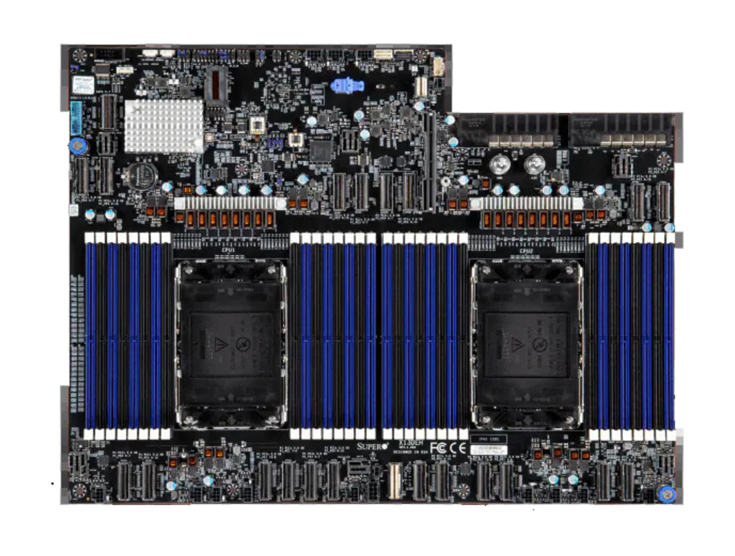 Supermicro SYS-221GE-NR GPU SuperServer DP Intel 2U PCIe GPU System with up to 4 NVIDIA H100, H100 NVL, or L40S