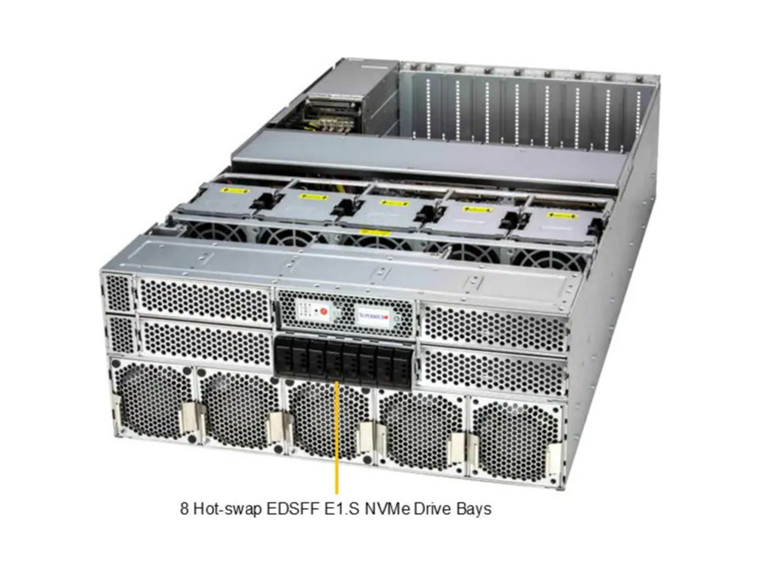 Supermicro SYS-422GL-NR GPU SuperServer DP Intel 4U MGX Dual-Root PCIe GPU System with up to 8 600W GPUs 