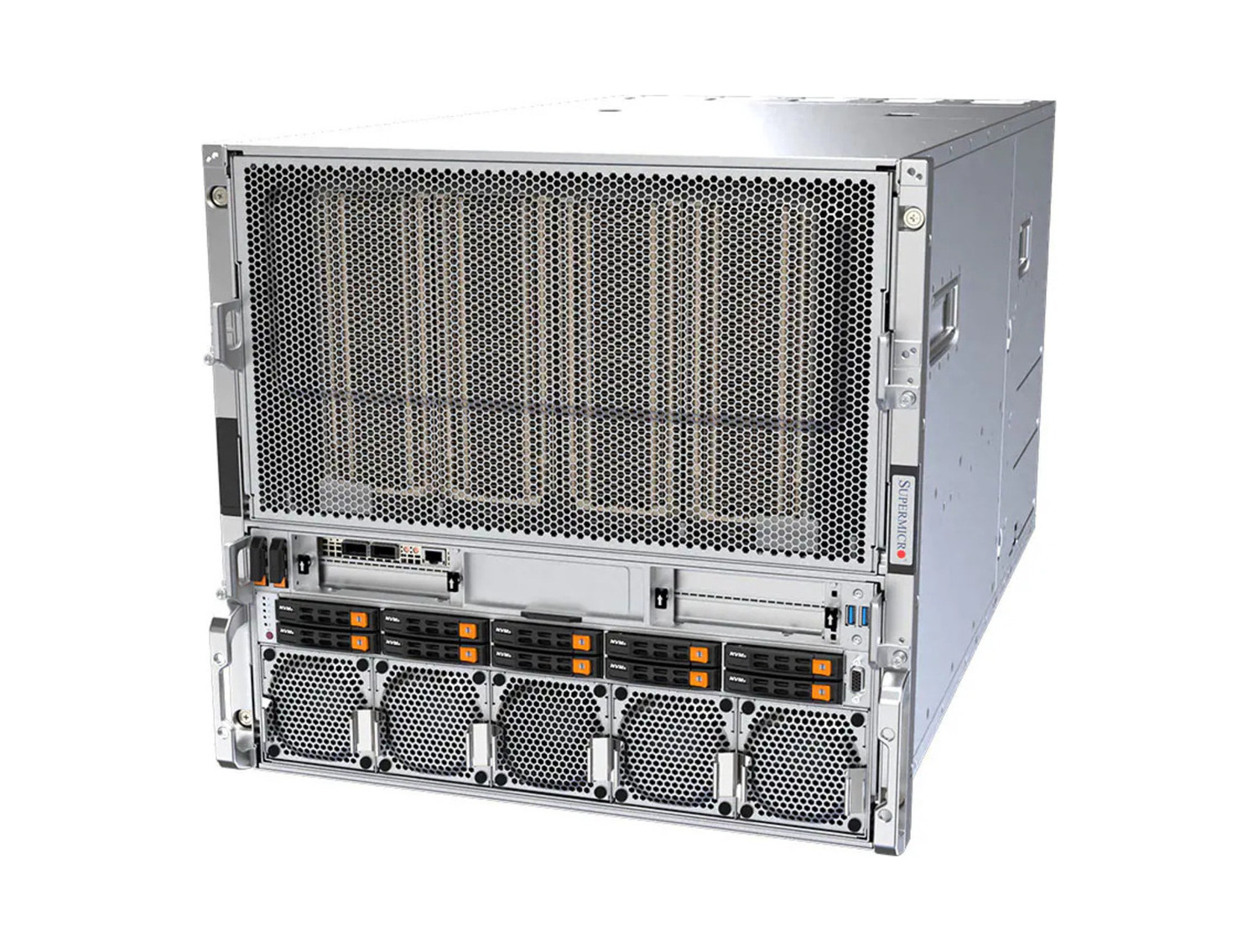 Supermicro SYS-A21GE-NBRT GPU A+ Server DP Intel 10U System with NVIDIA HGX B200 8-GPU