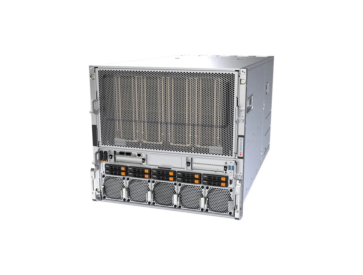 Supermicro SYS-A21GE-NBRT GPU A+ Server DP Intel 10U System with NVIDIA HGX B200 8-GPU