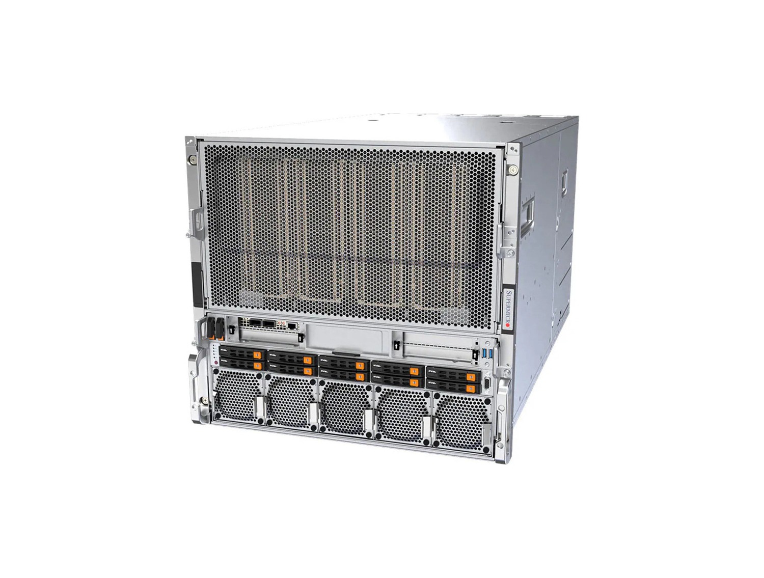 supermicro sys a22ga nbrt gpu superserver intel 10u nvidia hgx b200 gifticon