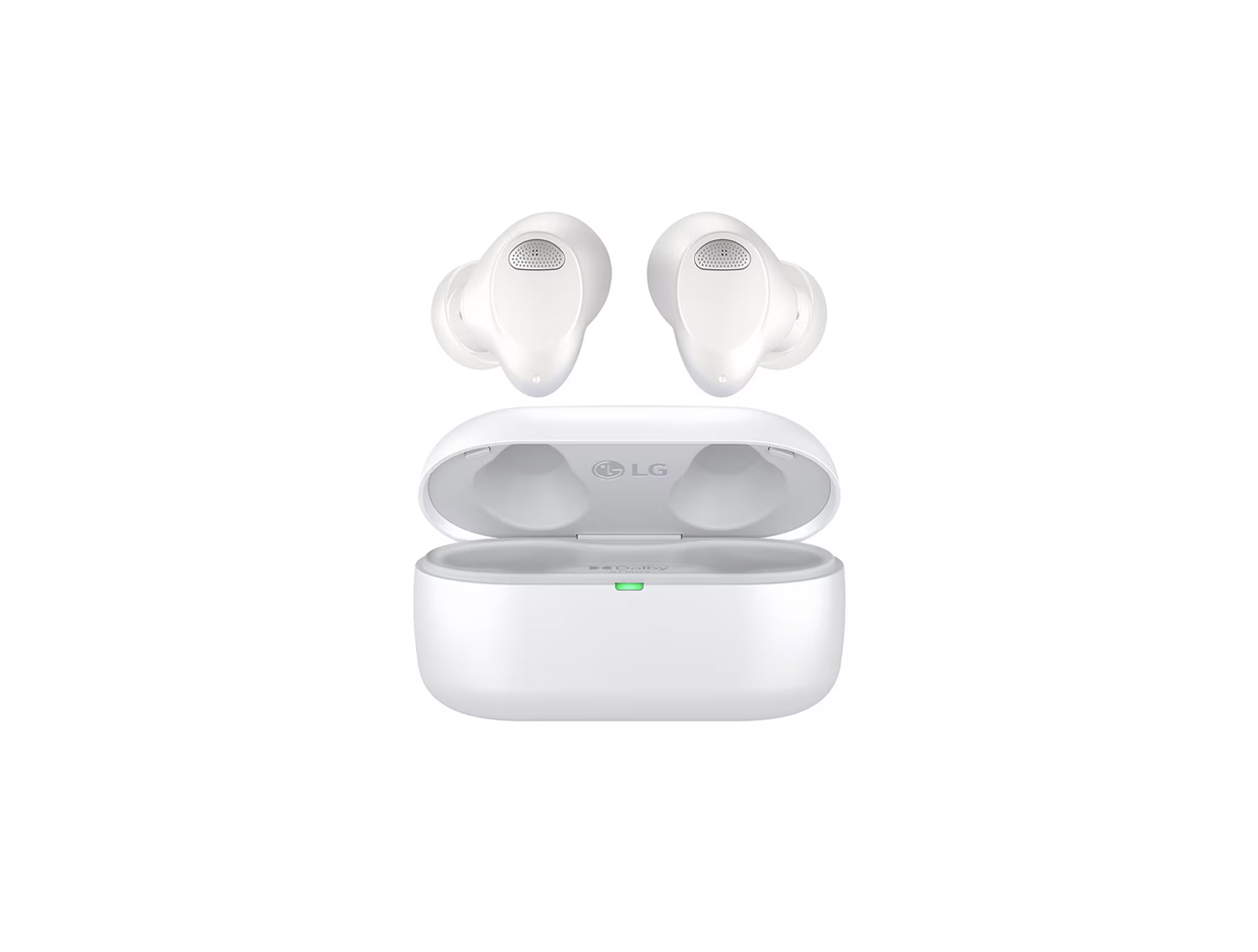 LG T80S Wireless Bluetooth Earbuds - White