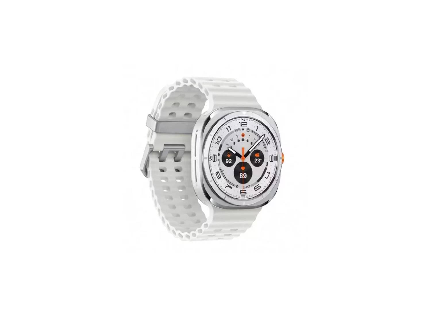 Samsung Galaxy Watch Ultra 47mm - Titanium White, Marine, White, Medium/Large, Bluetooth / Wifi + 4G LTE,  Wifi