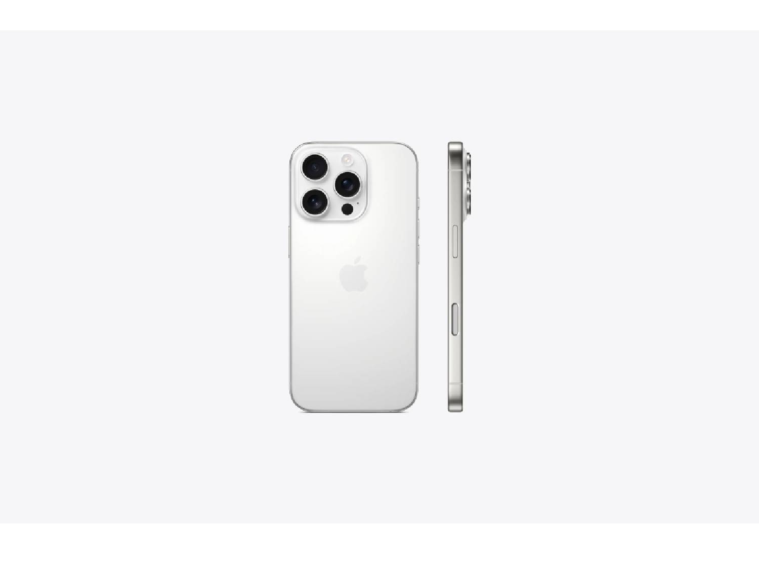 Apple iPhone 16 Pro 256 GB with 6.3‑inch Display – White Titanium