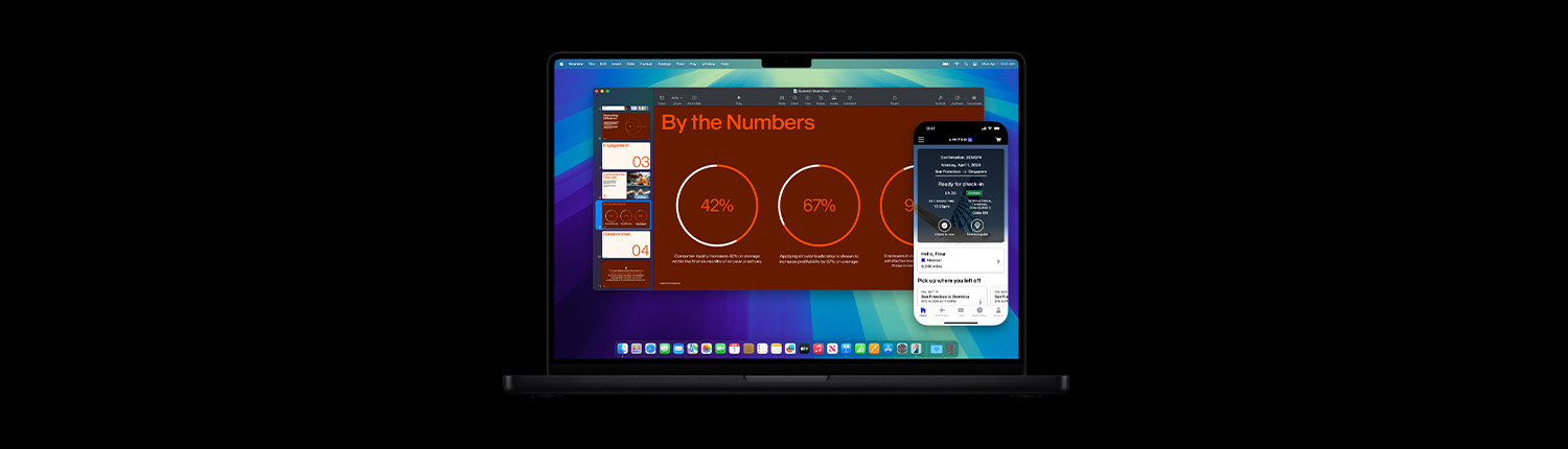 MacBook Pro Long Banner Performance