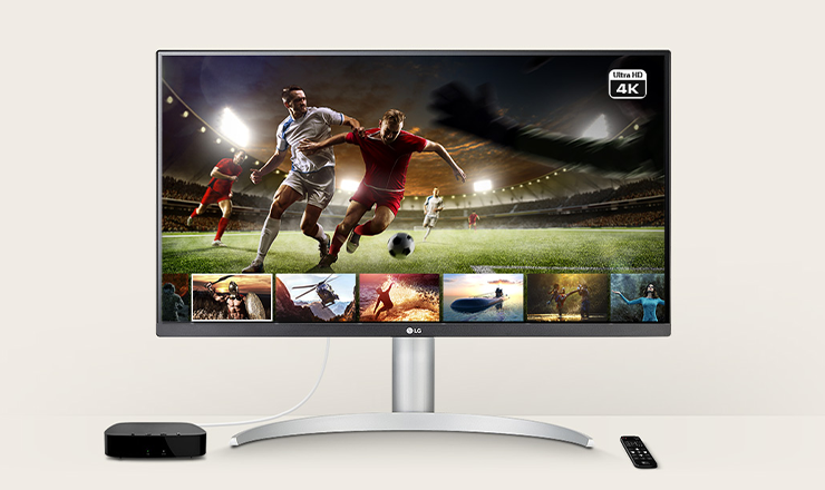 Crisp 4K UHD visual experience