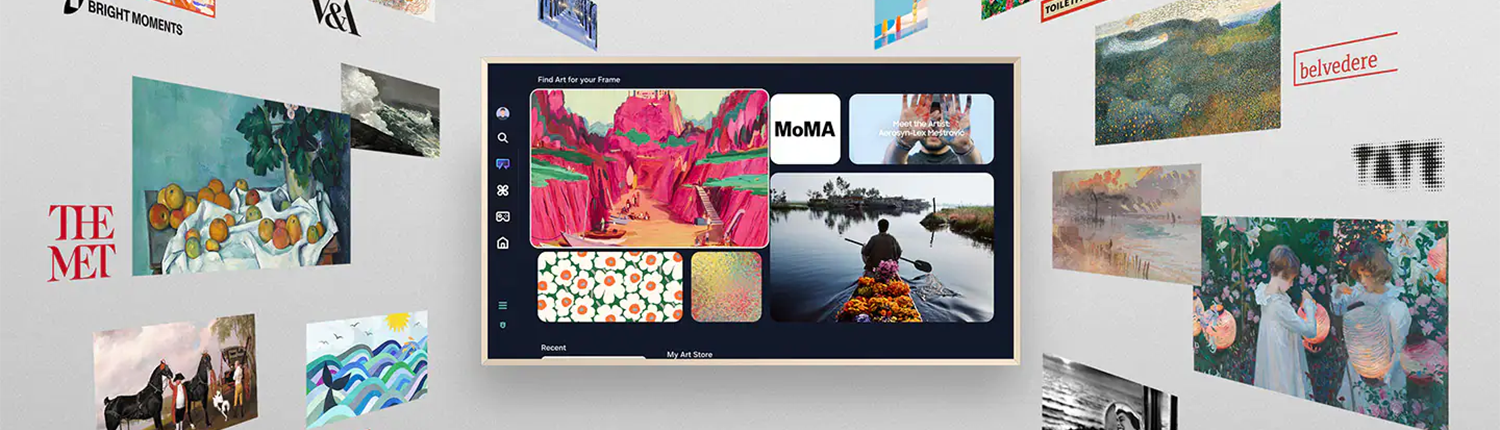 Samsung Art TV - Customizable Frame