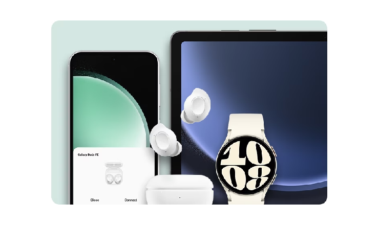 Galaxy Buds FE - Connected Galaxy FE Experience