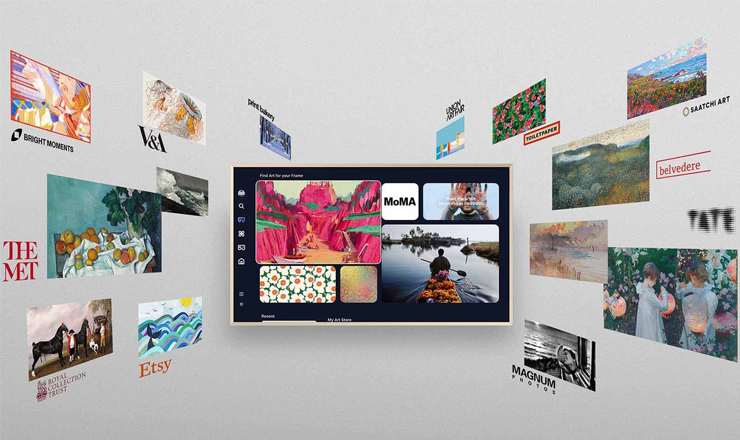 Designed to Look Like a Slim Picture Frame