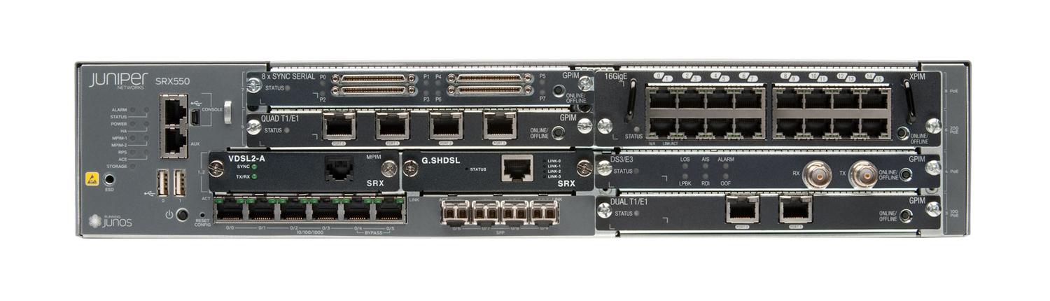 Juniper SRX550M Firewall Product Details