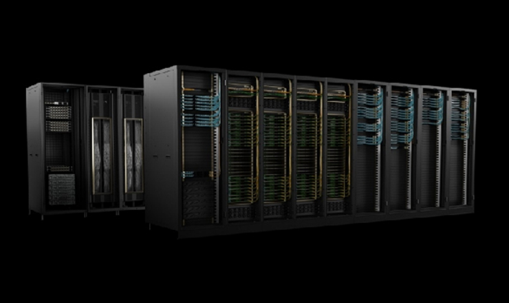 NVIDIA DGX B200 AI Server Rack