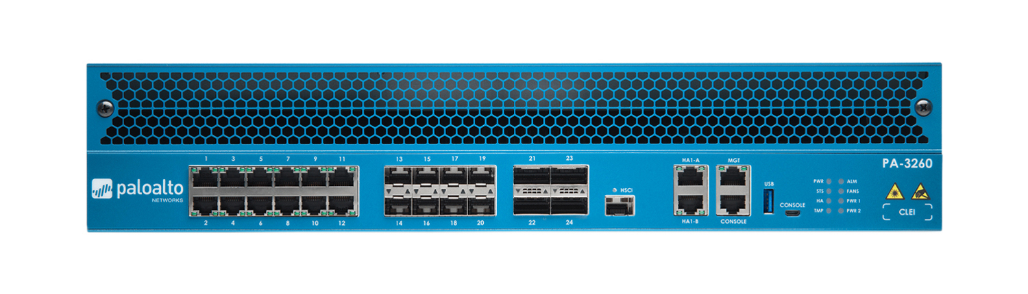 Palo Alto Networks PA-3260 Firewall Product Details